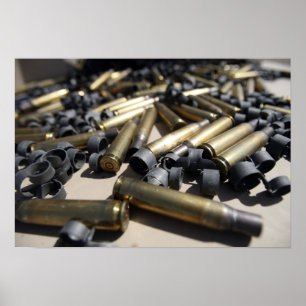 Pôster Bronze gasto e relações desintegradas