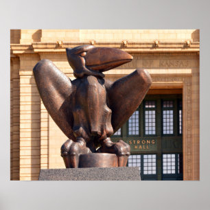 Pôster Bronze Jayhawk