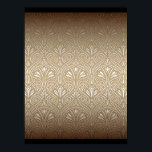 Pôster Bronze, ouro, Art nouveau, art deco, vintage, pata<br><div class="desc">Bronze,  ouro, Art nouveau,  art deco,  vintage,  padrão,  floral, rolo, moderno, trendente, elegante</div>