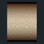 Pôster Bronze, ouro, Art nouveau, art deco, vintage, pata<br><div class="desc">Bronze,  ouro, Art nouveau,  art deco,  vintage,  padrão,  floral, rolo, moderno, trendente, elegante</div>