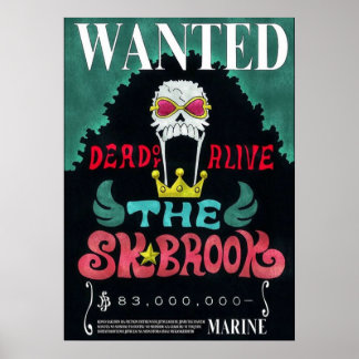 Poster Brook One Piece