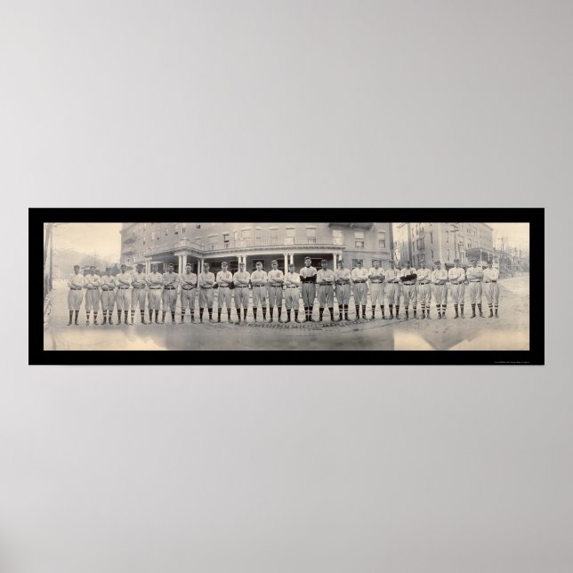 Pôster Brooklyn Baseball NY Foto 1911 (Frente)