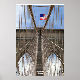 Poster Brooklyn Bridge, Nova Iorque
