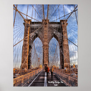 Poster Brooklyn Bridge, Nova Iorque