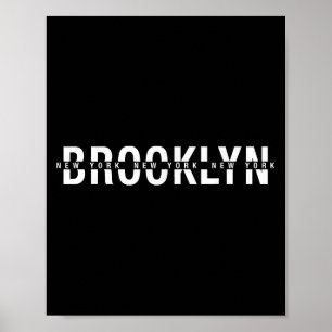 Poster Brooklyn Nova Iorque Camiseta, Brooklyn Nyc Gr