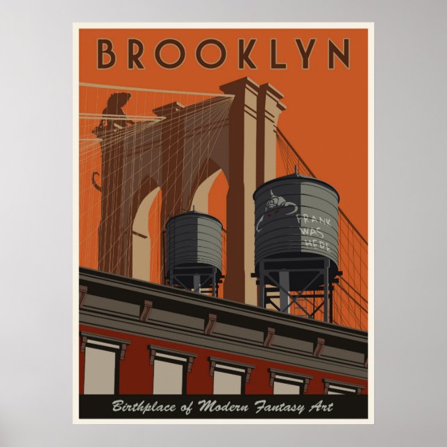 Pôster Brooklyn, um tributo (Frente)
