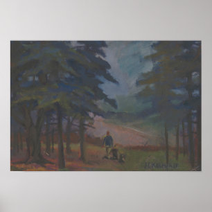 Poster Brookside Park - Paisagem de Kulhanek (1942)