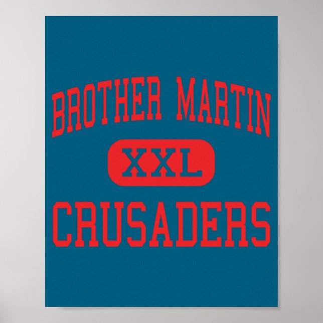 Poster Brother Martin Crusaders High New Orleans _1  (Frente)