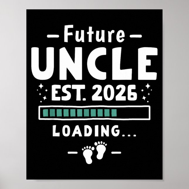 Poster Brother To Uncle Pregnancy Announcement - Future U (Frente)