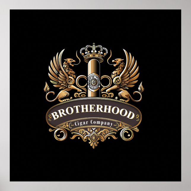Poster Brotherhood Cigar Company (Frente)