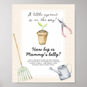 Poster Brotinho - quão grande é a barriga da mamãe jogo