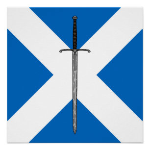 Pôster Bruce Sword on Saltyre