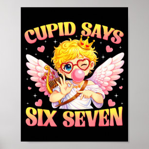 Poster Bruh 67 Seis Sete 6 7 Meme Dia dos Namorados Engra