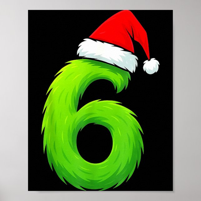 Poster Bruh 67 Six Seven 6 7 Meme Christmas Funny  (Frente)