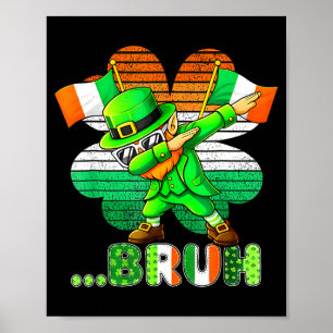 Poster Bruh dabbing duende engraçado crianças meninos hom