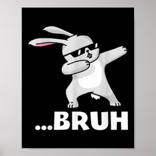 Poster Bruh Meme Engraçado Irmão Adolescente Rapazes Pásc