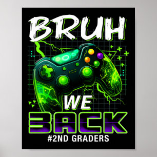 Poster Bruh Nós Ck 2ª Série Ck Para a Escola Gamer Nível 