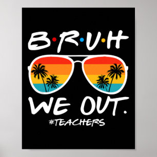 Poster Bruh Nós Descobrimos Professores No Fim Do Ano Esc