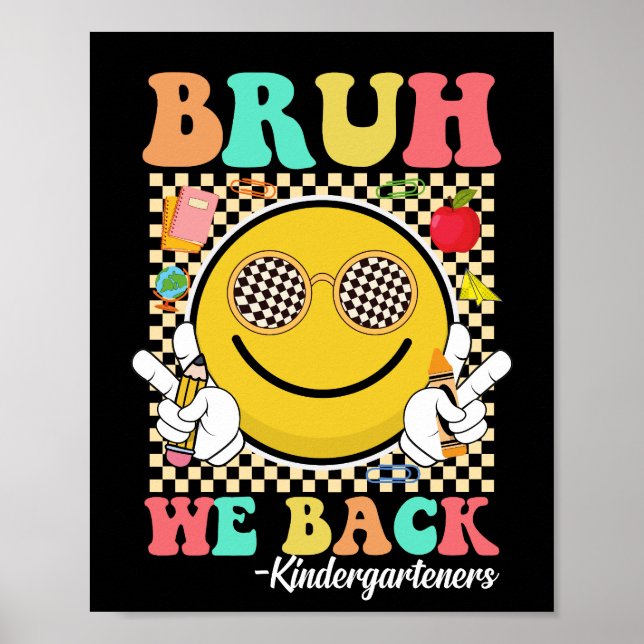 Poster Bruh, Nós Voltamos Aos Criadores De Infância. (Frente)