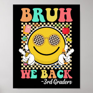 Poster Bruh, Nós Voltamos Para O 3º Grades.