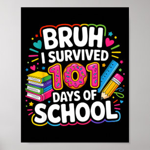 Poster Bruh sobreviveu 101 dias de professor alunoBr