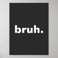 bruh uma palavra minimalismo design