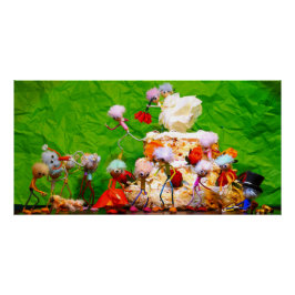 Pôster Bruidsfeest van de Fubby's.