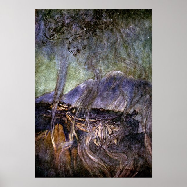 Pôster Brunhilde está dormindo (Frente)