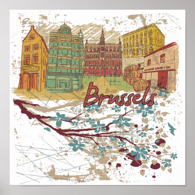 Poster Brussels (Frente)