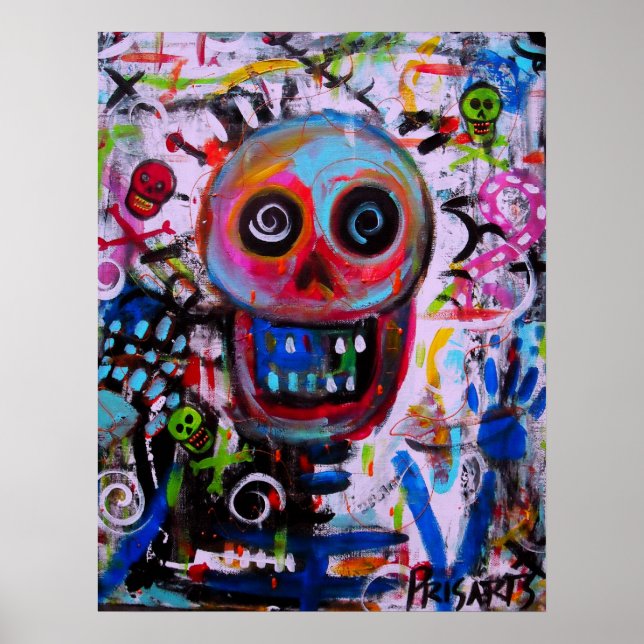 POSTER BRUT SKULL (Frente)