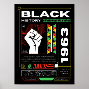 Poster Brutalismo do Mês da História Negra