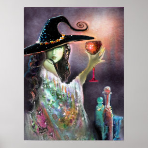 Poster Bruxa e Goblet