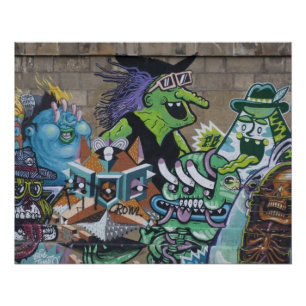 Pôster Bruxa Verde Engraçada