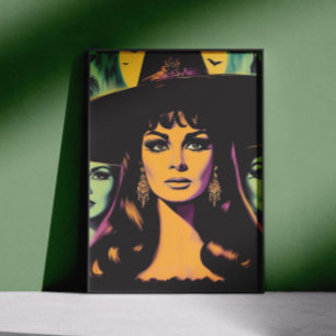 Poster Bruxa Vintage
