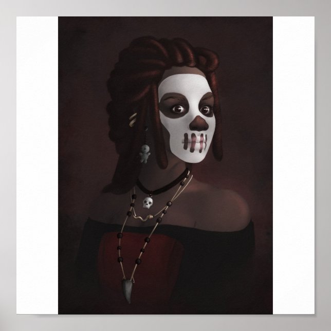 Poster Bruxa Voodoo (Frente)