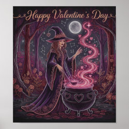 Poster BruxaDoValentineMístico