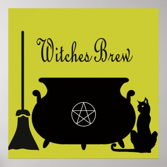 Pôster Bruxas Brew (Frente)