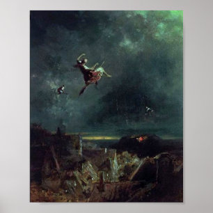 Poster Bruxas De Carl Spitzweg