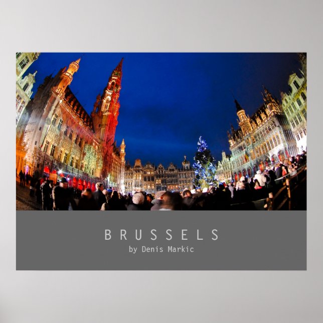Poster Bruxelas (Frente)