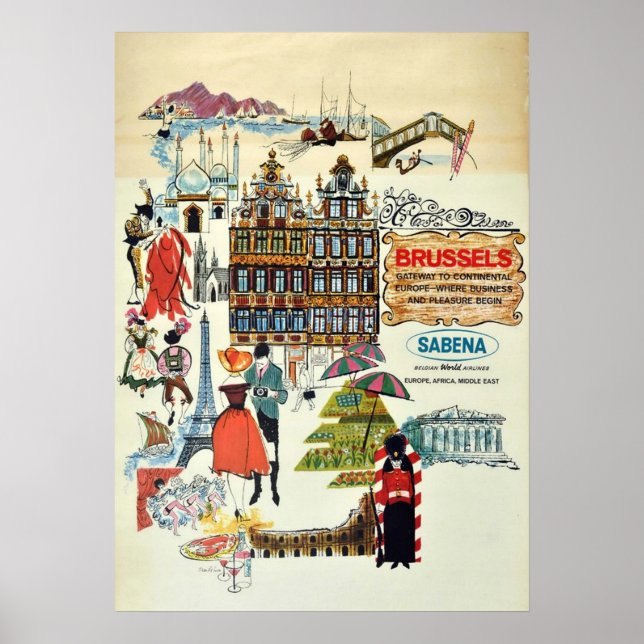 POSTER BRUXELAS (Frente)