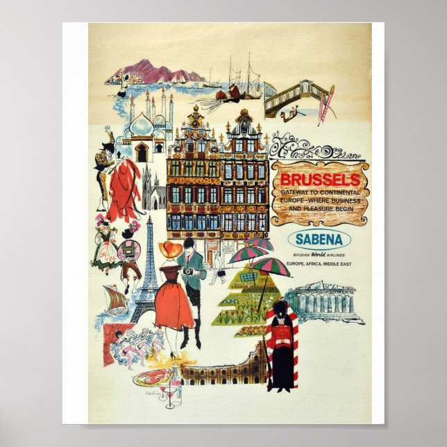 POSTER BRUXELAS (Frente)