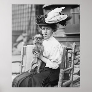 Pôster Bruxelas Griffon, início dos anos 1900