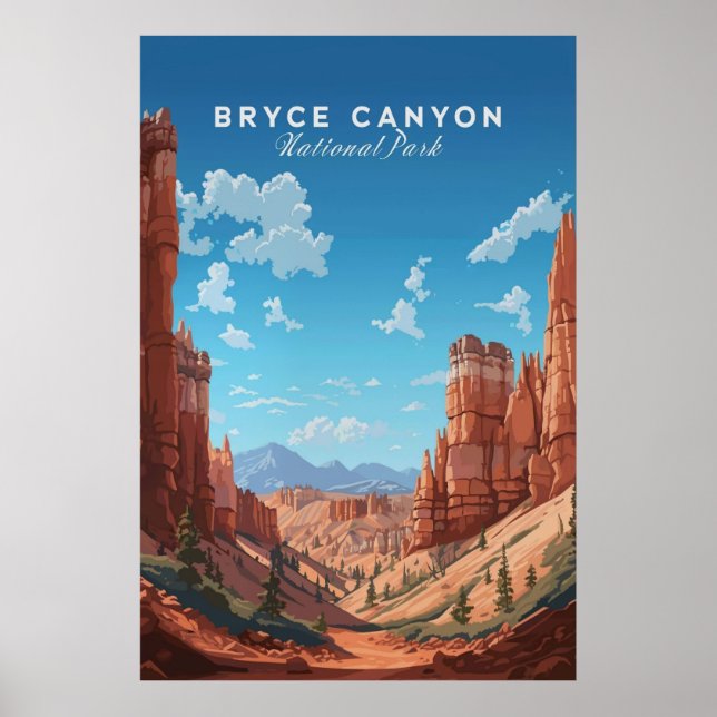 Poster Bryce Canyon I (Frente)