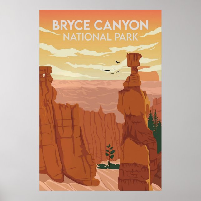 Poster Bryce Canyon II (Frente)
