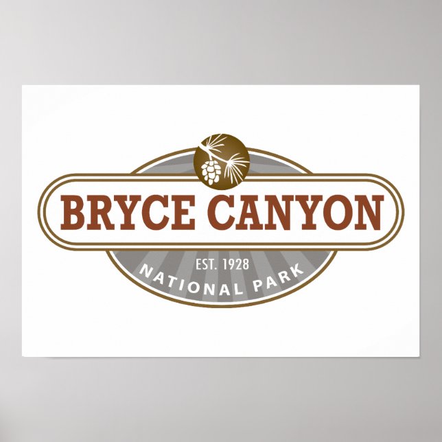 Poster Bryce Canyon National Park Utah (Frente)