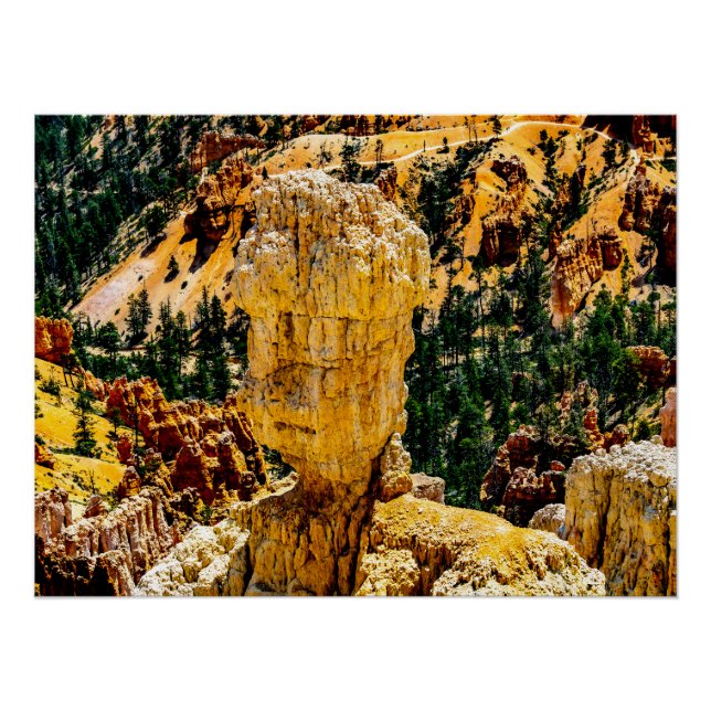 Pôster Bryce Canyon Robot Man Glossy (Frente)