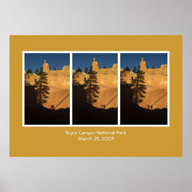 Poster Bryce Canyon Sunrise (Frente)