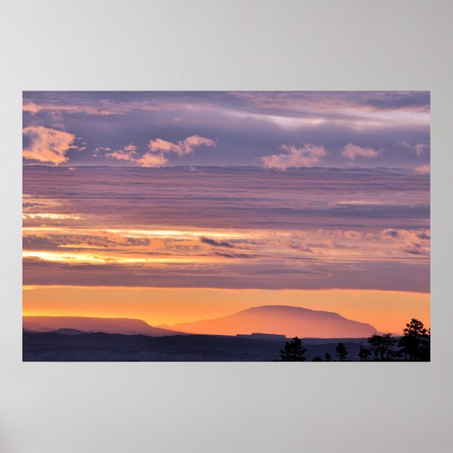 Pôster Bryce Canyon Sunrise #1 (Frente)