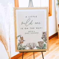 BRYN Cute Jungle Safari Baby Chá de fraldas