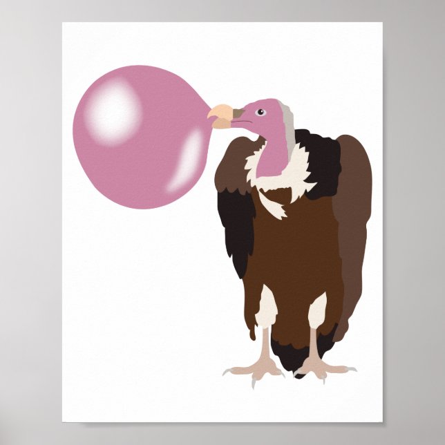 Poster Bubble Gum Vulture Bubble (Frente)